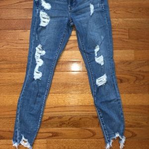 Express Distressed Jeans